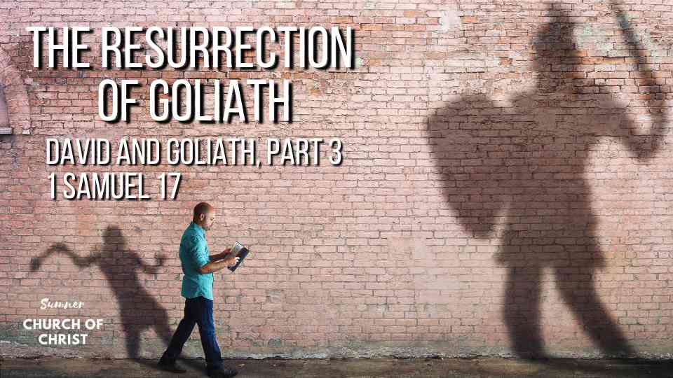 1 Samuel 17 - The Resurrection of Goliath, David and Goliath Pt 3